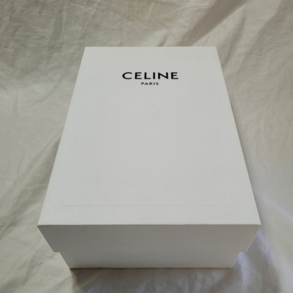 Celine Paris Gift Box Empty Shoes White Decorative Storage Organizer 12 X 8 X 5 - Picture 3 of 13